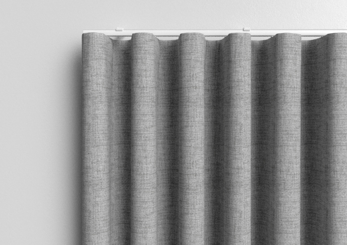 Melrose (Blackout), Wool Grey - Made to Measure Curtains - Image 14